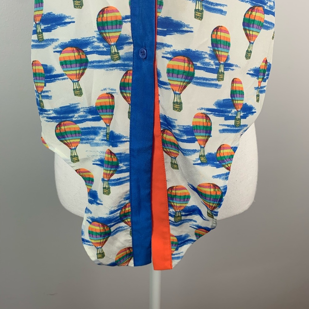 4/$25 Mustard Seed Hot Air Balloon Sleeveless Top - Picture 4 of 8